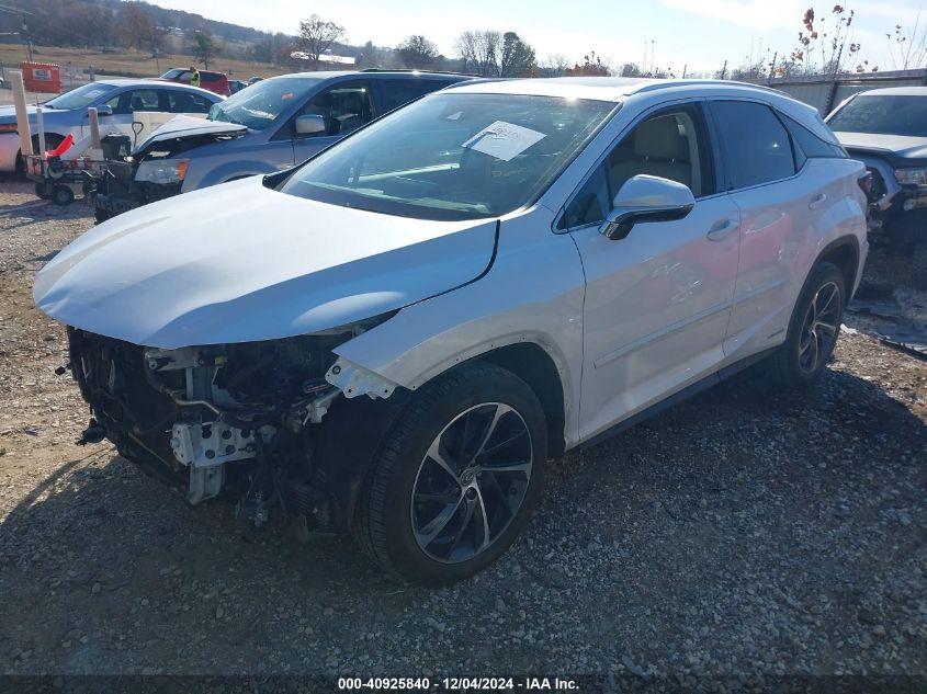 VIN 2T2BGMCA6HC017625 2017 Lexus RX, 450H no.2