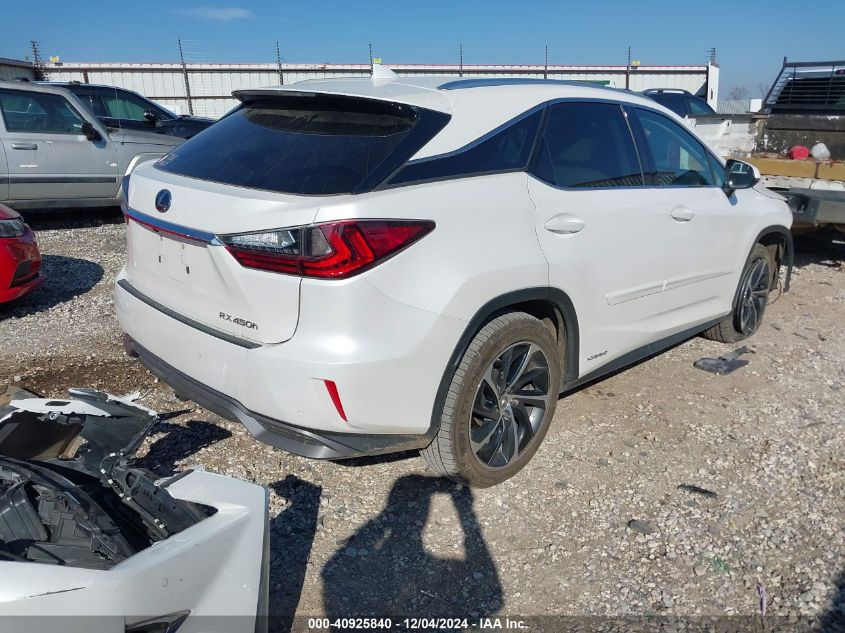 VIN 2T2BGMCA6HC017625 2017 Lexus RX, 450H no.4