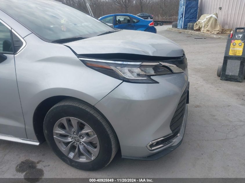 2023 Toyota Sienna Xle VIN: 5TDYSKFC9PS090721 Lot: 40925849