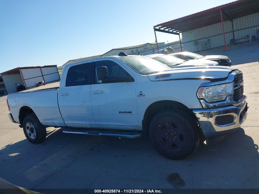 2021 Ram 2500 Big Horn 4X4 8' Box VIN: 3C6UR5JL6MG542354 Lot: 40925874