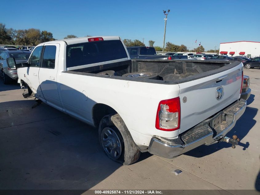 2021 Ram 2500 Big Horn 4X4 8' Box VIN: 3C6UR5JL6MG542354 Lot: 40925874