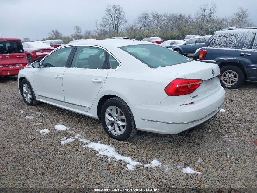 2016 Volkswagen Passat 1.8T S VIN: 1VWAT7A30GC014595 Lot: 40925963