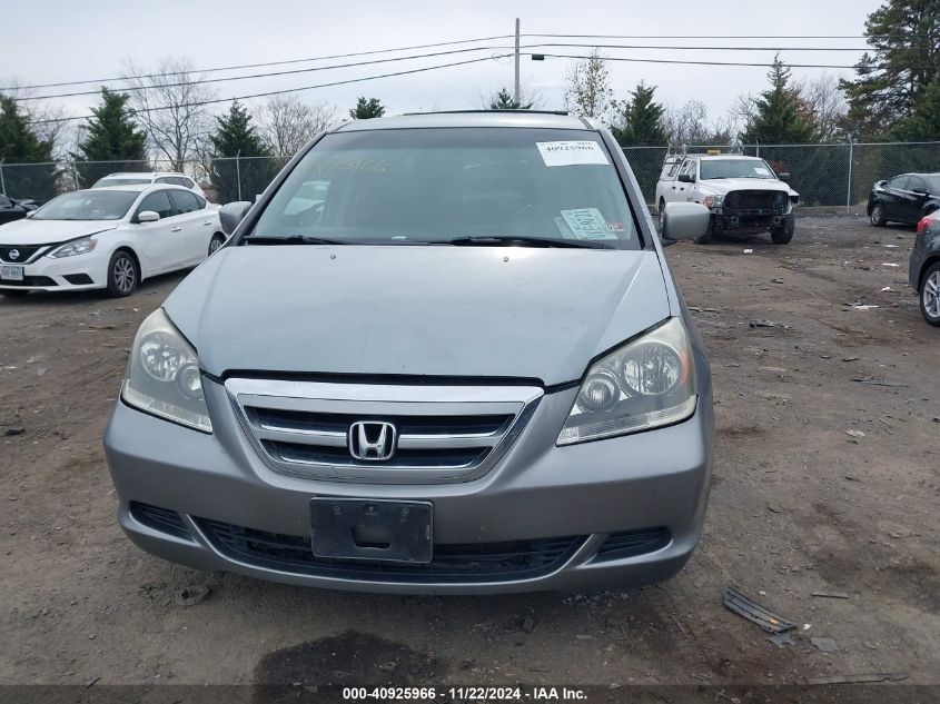 2005 Honda Odyssey Ex VIN: 5FNRL38445B046687 Lot: 40925966