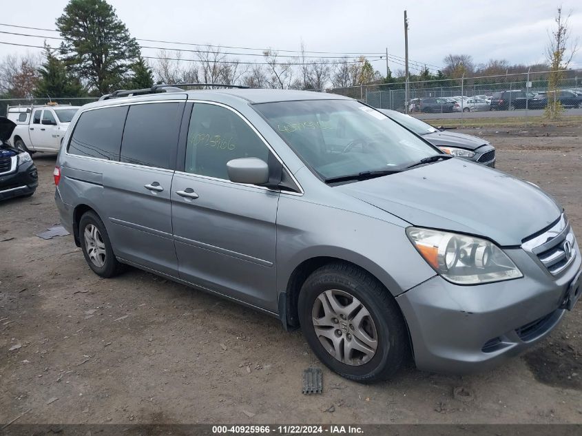 2005 Honda Odyssey Ex VIN: 5FNRL38445B046687 Lot: 40925966