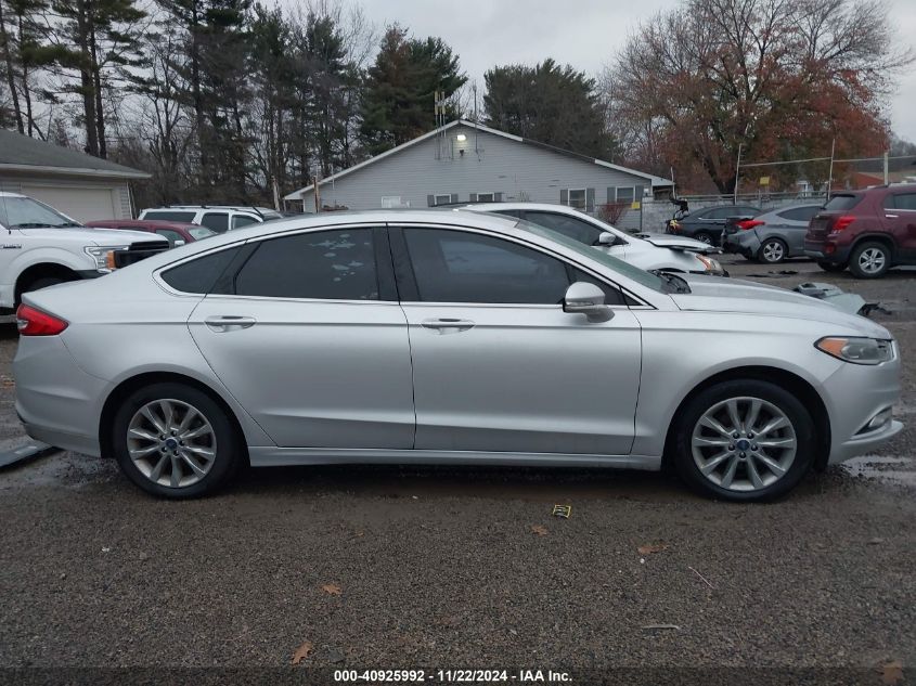 2017 Ford Fusion Se VIN: 3FA6P0HD0HR227803 Lot: 40925992