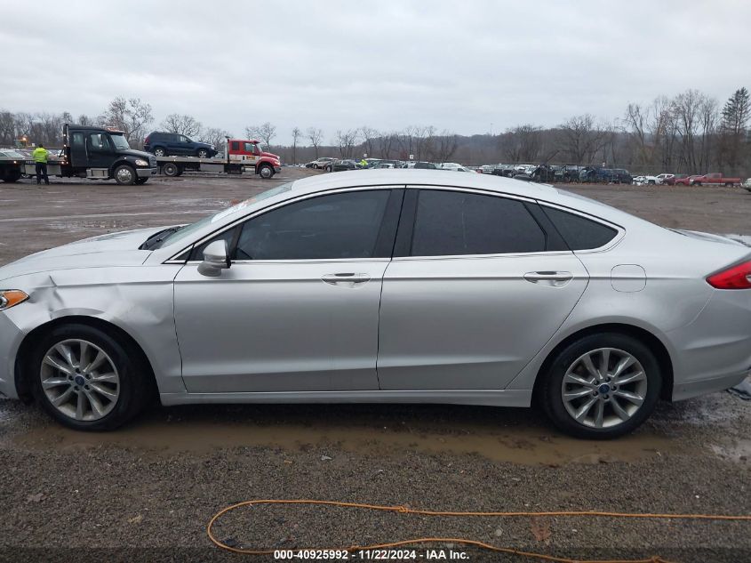 2017 Ford Fusion Se VIN: 3FA6P0HD0HR227803 Lot: 40925992