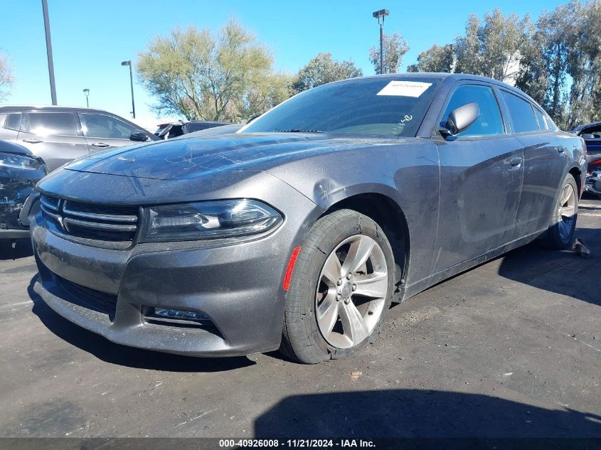 2018 Dodge Charger Sxt Plus Rwd VIN: 2C3CDXHG4JH125032 Lot: 40926008