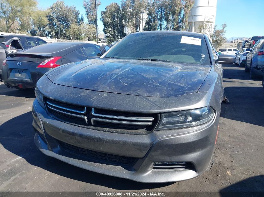 2018 Dodge Charger Sxt Plus Rwd VIN: 2C3CDXHG4JH125032 Lot: 40926008