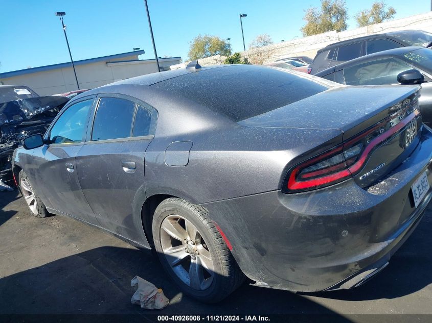 2018 Dodge Charger Sxt Plus Rwd VIN: 2C3CDXHG4JH125032 Lot: 40926008