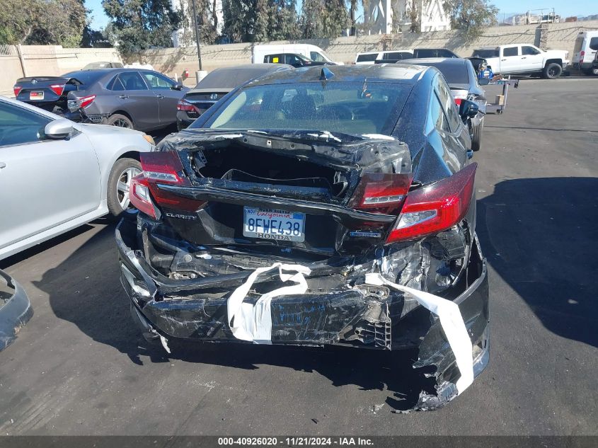 2018 Honda Clarity Plug-In Hybrid VIN: JHMZC5F11JC018047 Lot: 40926020