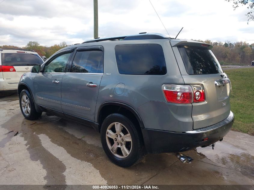 2008 GMC Acadia Slt-1 VIN: 1GKER23778J289274 Lot: 40926053