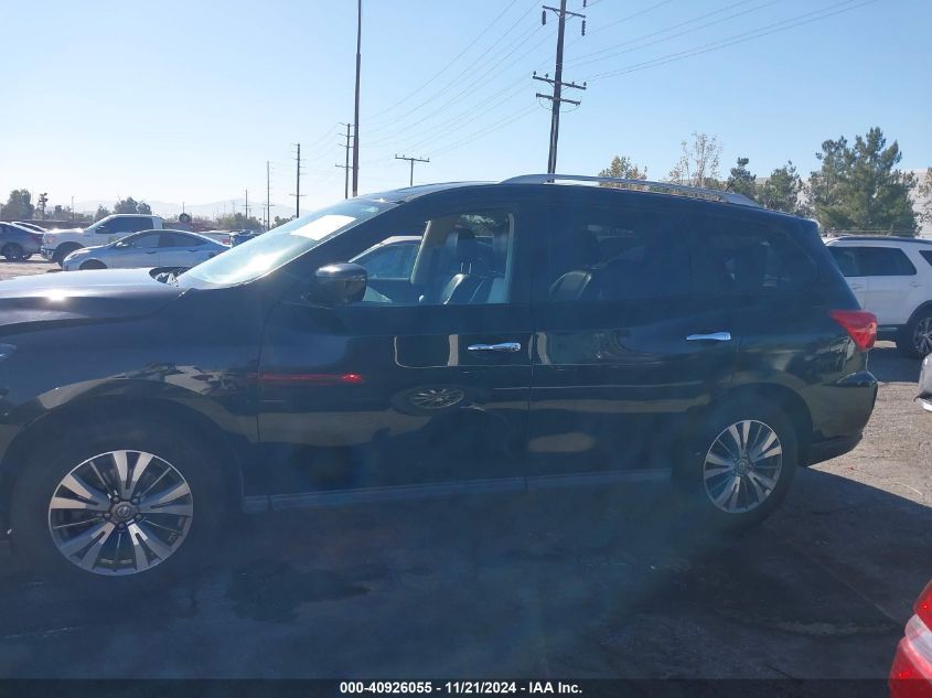 2018 Nissan Pathfinder Sl VIN: 5N1DR2MN6JC628374 Lot: 40926055