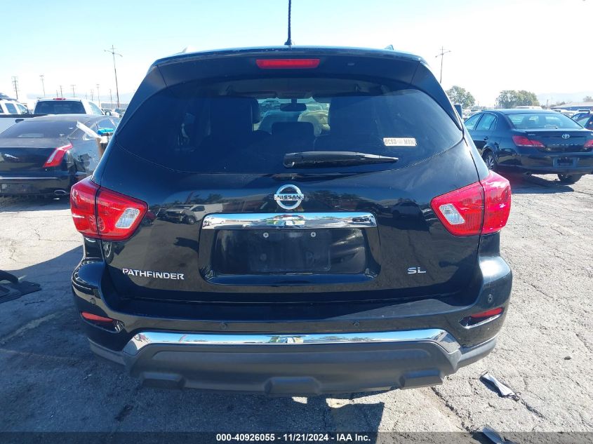 2018 Nissan Pathfinder Sl VIN: 5N1DR2MN6JC628374 Lot: 40926055