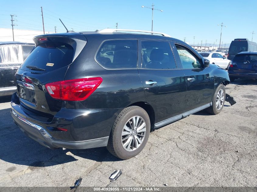 2018 Nissan Pathfinder Sl VIN: 5N1DR2MN6JC628374 Lot: 40926055