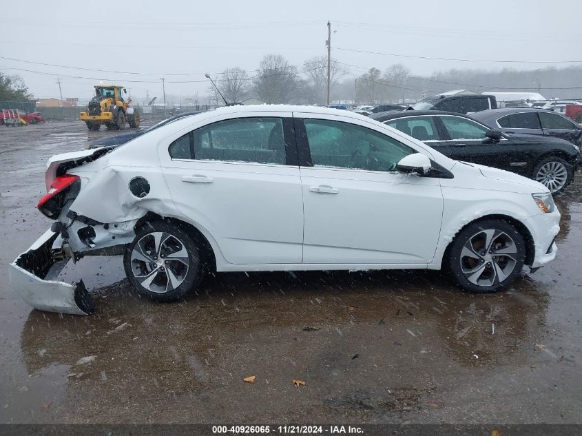 2018 Chevrolet Sonic Premier Auto VIN: 1G1JF5SB1J4135165 Lot: 40926065