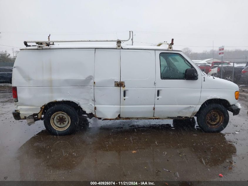 2005 Ford E-250 Commercial/Recreational VIN: 1FTNE24W25HA03475 Lot: 40926074