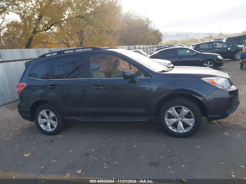 2015 Subaru Forester 2.5I Limited VIN: JF2SJARCXFH563660 Lot: 40926084