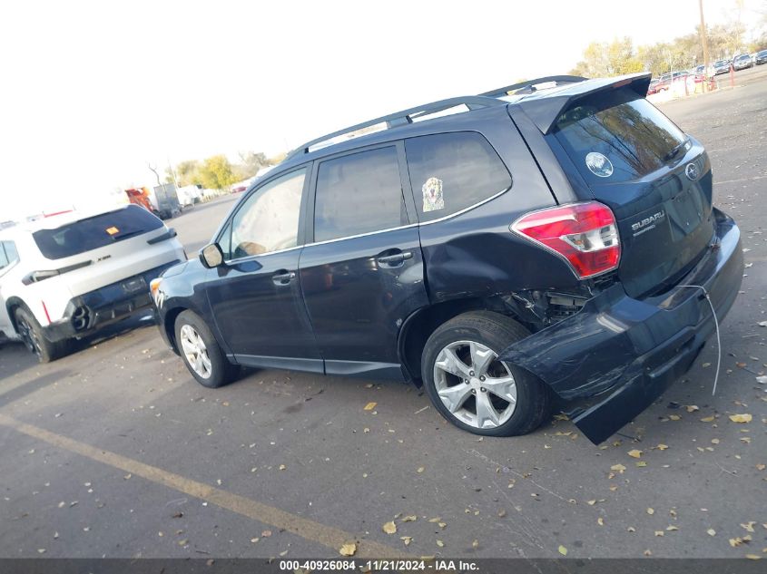 2015 Subaru Forester 2.5I Limited VIN: JF2SJARCXFH563660 Lot: 40926084