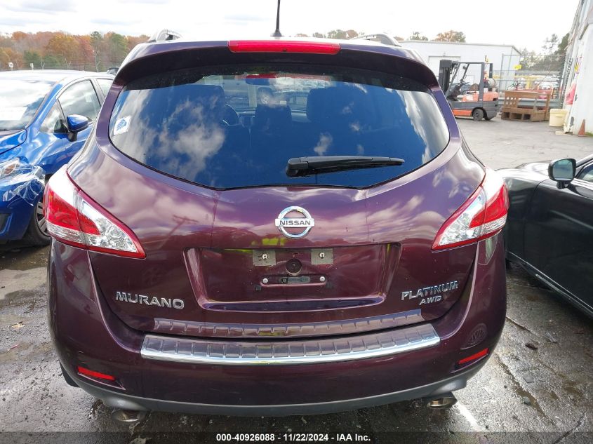 2014 Nissan Murano Le VIN: JN8AZ1MWXEW505549 Lot: 40926088