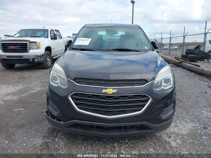 2016 Chevrolet Equinox Ls VIN: 2GNFLEEK2G6142688 Lot: 40926092