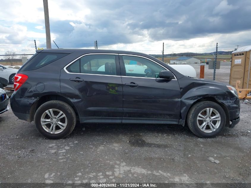 2016 Chevrolet Equinox Ls VIN: 2GNFLEEK2G6142688 Lot: 40926092