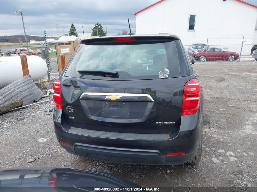 2016 Chevrolet Equinox Ls VIN: 2GNFLEEK2G6142688 Lot: 40926092