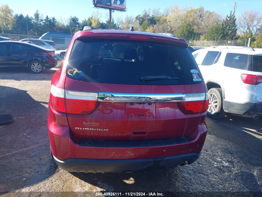 2013 Dodge Durango Sxt VIN: 1C4RDHAG5DC683923 Lot: 40926111