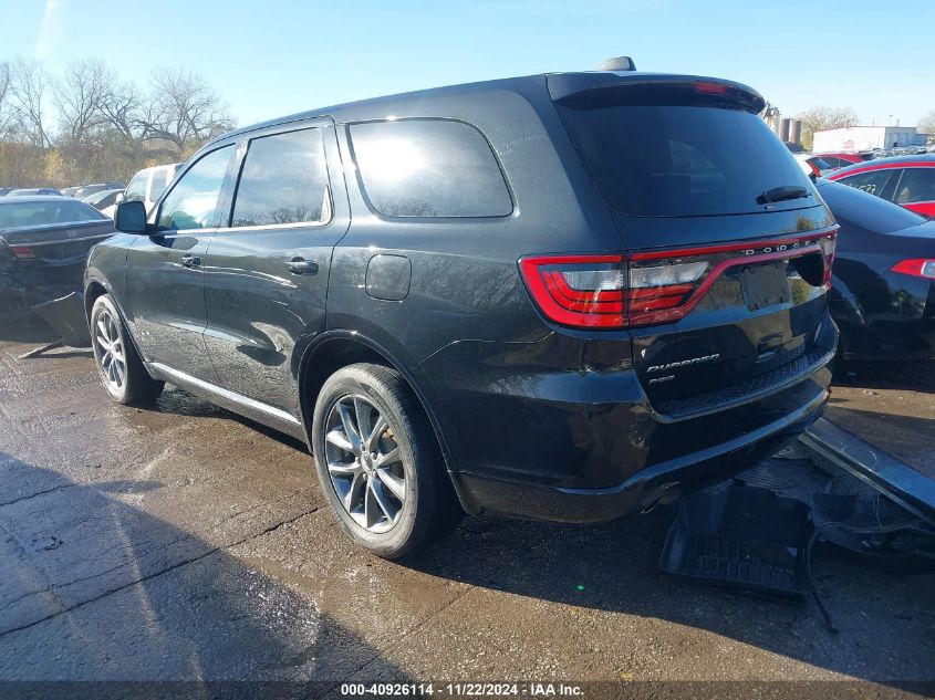 2015 Dodge Durango Sxt VIN: 1C4RDJAG7FC194952 Lot: 40926114