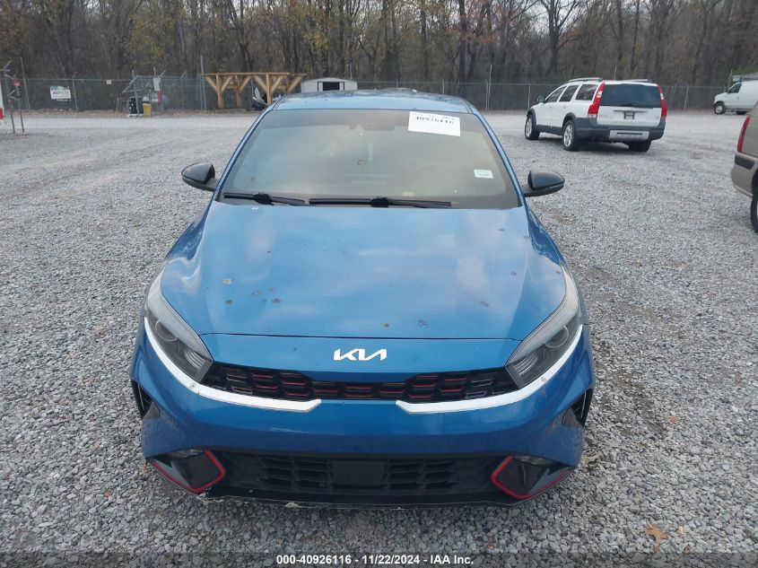 2022 Kia Forte Gt-Line VIN: 3KPF54AD5NE486579 Lot: 40926116