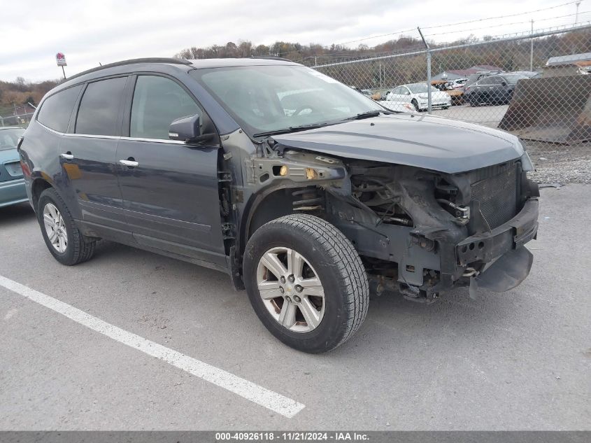 VIN 1GNKRJKD8DJ201544 2013 Chevrolet Traverse, 2LT no.1