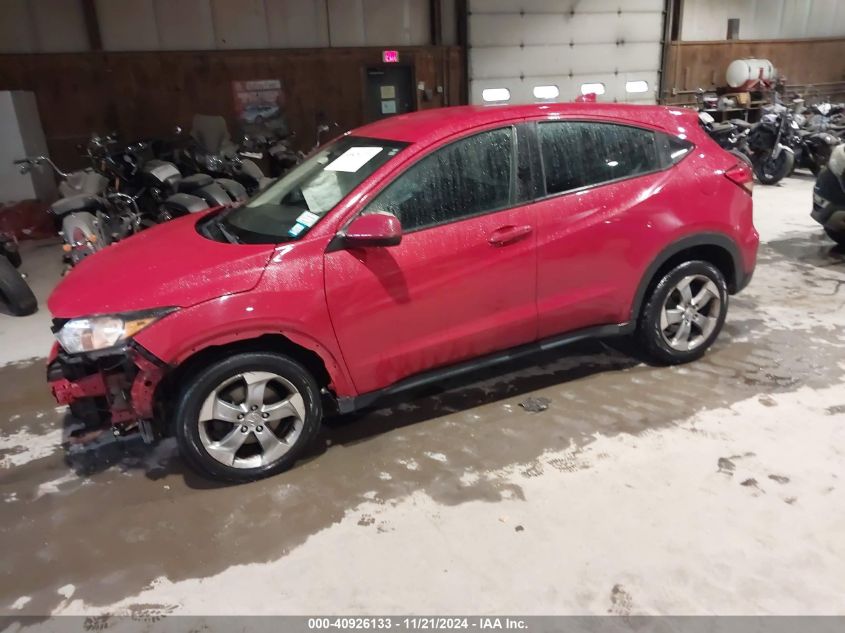 VIN 3CZRU6H35HM730471 2017 Honda HR-V, LX no.2