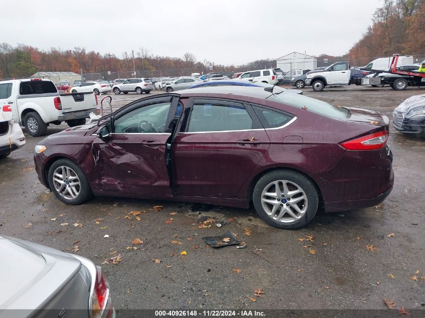 2013 Ford Fusion Se VIN: 3FA6P0HR1DR236600 Lot: 40926148