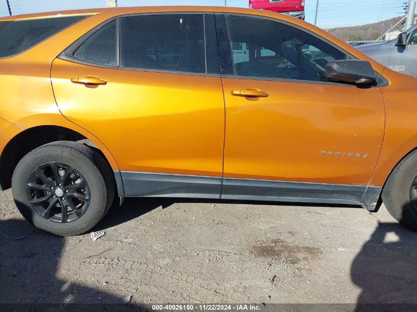 2018 Chevrolet Equinox Ls VIN: 2GNAXHEV4J6258556 Lot: 40926150