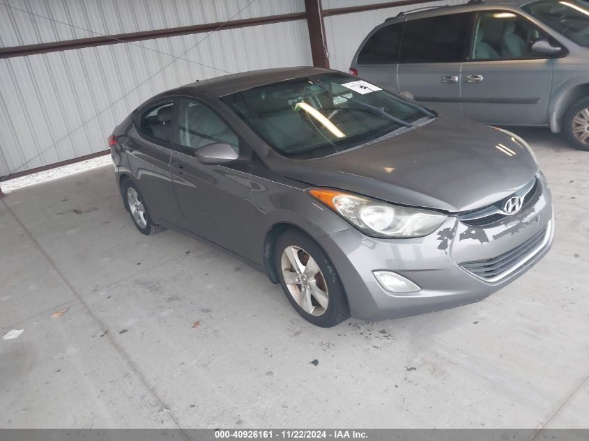 2012 Hyundai Elantra Gls VIN: 5NPDH4AEXCH131276 Lot: 40926161