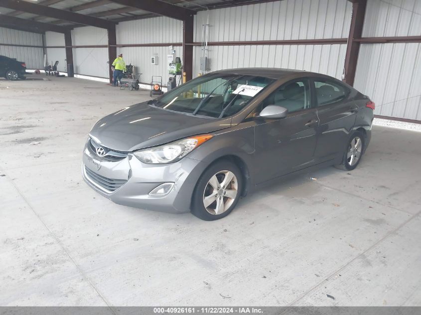 2012 Hyundai Elantra Gls VIN: 5NPDH4AEXCH131276 Lot: 40926161