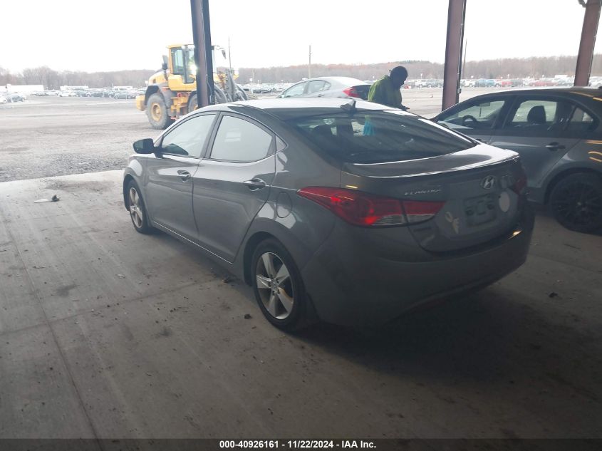 2012 Hyundai Elantra Gls VIN: 5NPDH4AEXCH131276 Lot: 40926161