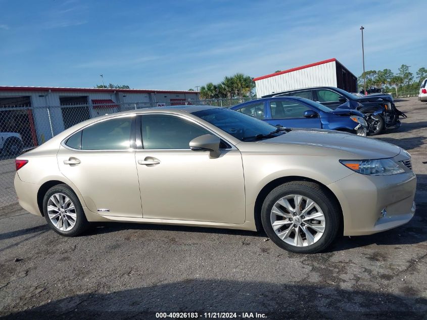 2013 Lexus Es 300H VIN: JTHBW1GG8D2001020 Lot: 40926183