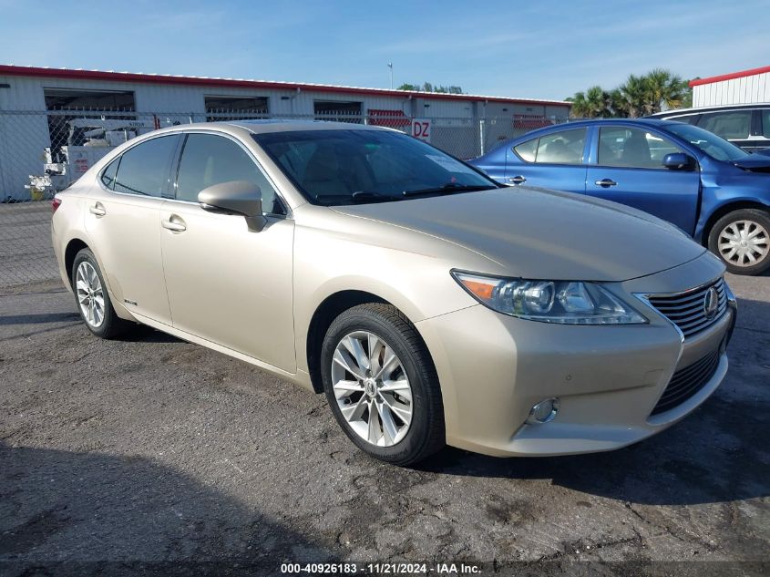 2013 Lexus Es 300H VIN: JTHBW1GG8D2001020 Lot: 40926183