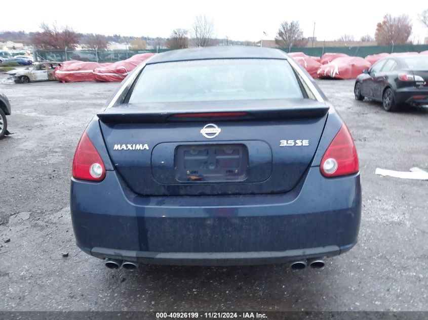 2007 Nissan Maxima 3.5 Se VIN: 1N4BA41E07C837420 Lot: 40926199