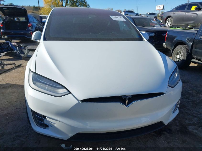 2020 Tesla Model X Long Range Dual Motor All-Wheel Drive/Long Range Plus Dual Motor All-Wheel Drive VIN: 5YJXCAE20LF237485 Lot: 40926201