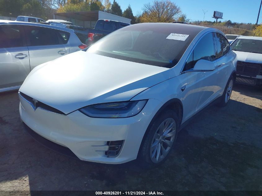 2020 Tesla Model X Long Range Dual Motor All-Wheel Drive/Long Range Plus Dual Motor All-Wheel Drive VIN: 5YJXCAE20LF237485 Lot: 40926201