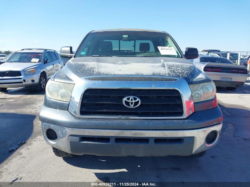 2007 Toyota Tundra Sr5 V6 VIN: 5TBRU54117S450039 Lot: 40926211