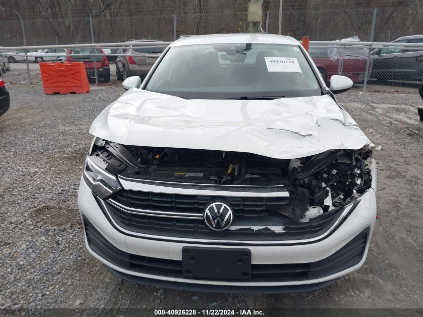 2024 Volkswagen Jetta 1.5T S VIN: 3VW5M7BU9RM022685 Lot: 40926228