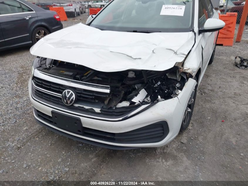 2024 Volkswagen Jetta 1.5T S VIN: 3VW5M7BU9RM022685 Lot: 40926228