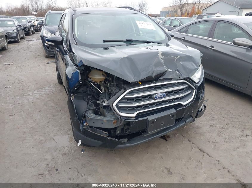 2018 Ford Ecosport Se VIN: MAJ6P1UL8JC166112 Lot: 40926243