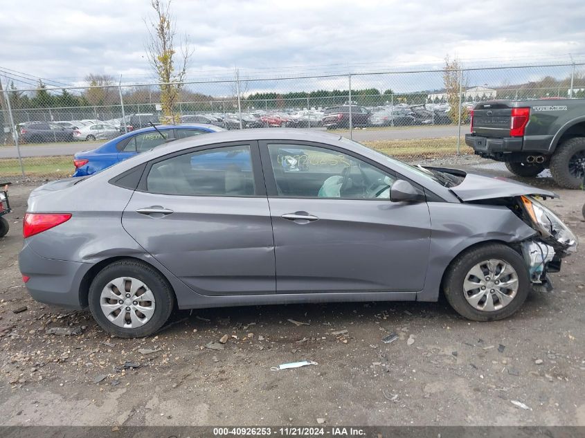 2016 Hyundai Accent Se VIN: KMHCT4AE6GU957169 Lot: 40926253