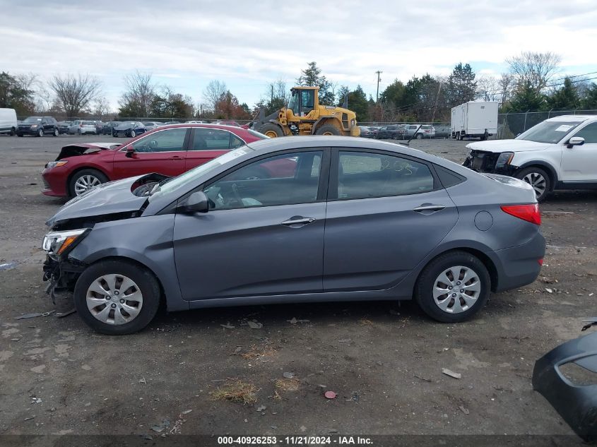 2016 Hyundai Accent Se VIN: KMHCT4AE6GU957169 Lot: 40926253