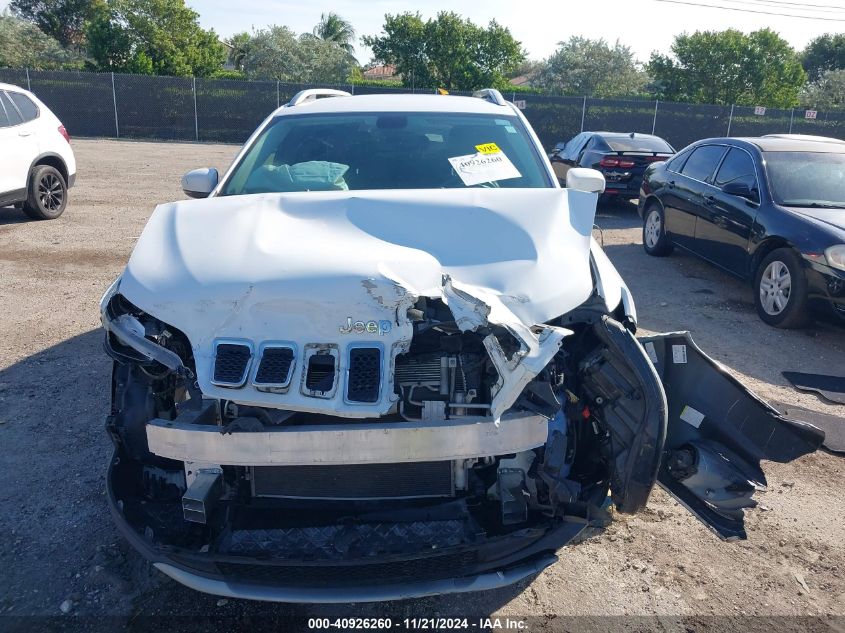 2019 Jeep Cherokee Limited Fwd VIN: 1C4PJLDB0KD325249 Lot: 40926260