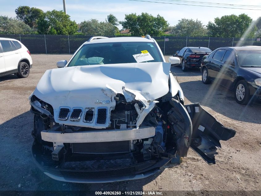 2019 Jeep Cherokee Limited Fwd VIN: 1C4PJLDB0KD325249 Lot: 40926260