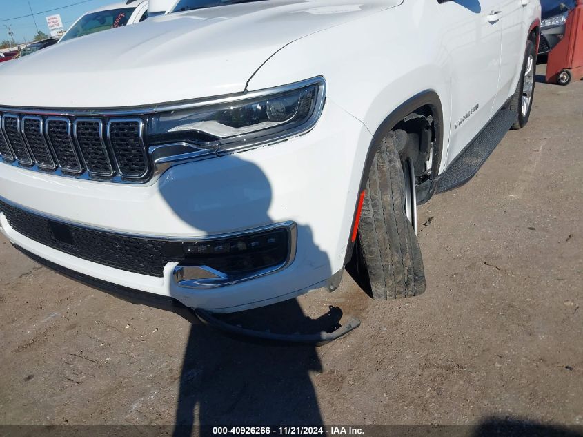 2022 JEEP WAGONEER 5.7L V-8 VVT, 392HP(VIN: 1C4SJUBT5NS181130
